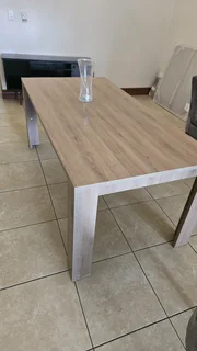 Modern Oak-Style Dining / Work Table