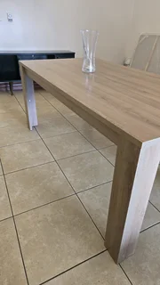 Modern Oak-Style Dining / Work Table