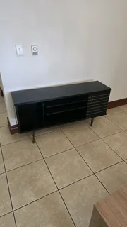 Modern Black TV Stand