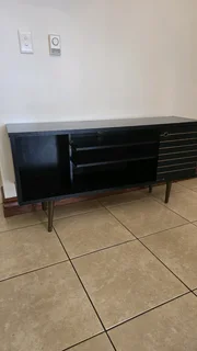 Modern Black TV Stand