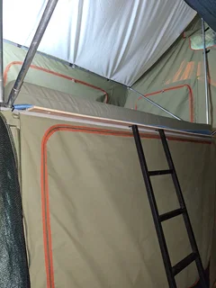 4x4 camping trailer with tent