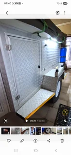 4x4 camping trailer with tent