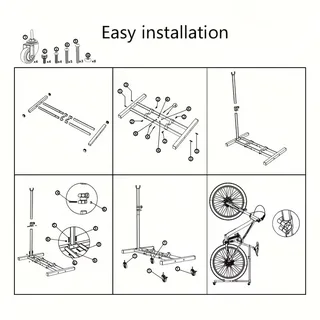 Bike Stand with Casters