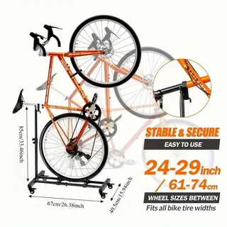 Bike Stand with Casters