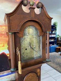 Grand Father Clock in Mahogany case