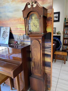 Grand Father Clock in Mahogany case