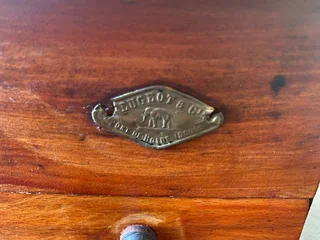 Antique French coffee grinder