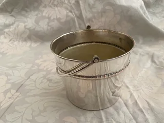 Silver plate goblets