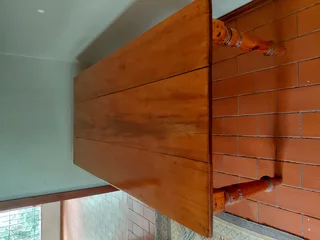 Antique solid wood table, fully restored