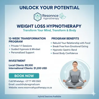 12 Weeks Weight Loss Hypnotherapy