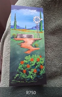 Oil art paintings for sal from R400 to R950 each