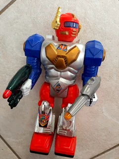 Transformer Robot toy with lights sounds movement