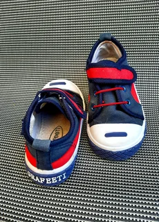 Edgars Grafeeti Kids canvas takkie lace up shoes