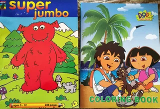 Kids colouring books Dora the explorer
