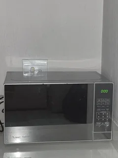 Russell hobbs 20 litre silver mirror finish microwave