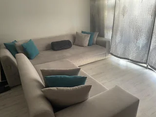 2 piece L - Shape Lounge Suite