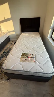 2 x Single Mattress and base plus Headboards