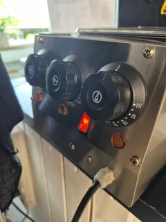 Soft Serve Ice Cream Machine &amp; Melting Stove combo