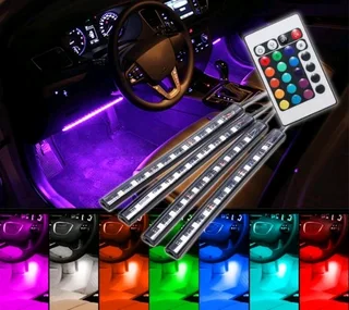 Just arrived: Multi-colour car lighting that inclues changing with your music