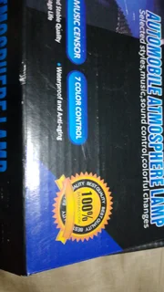 Best quality vehicle lighting, 7 colour control, as well as music and sound control