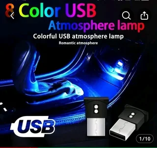 USB multicolour vehicle ambient lighting and many, many other uses