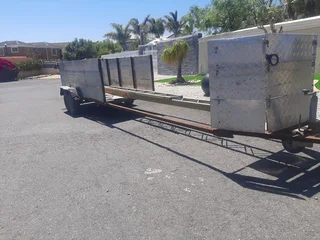 2020 3m Box Trailer with Papers and Double Axle