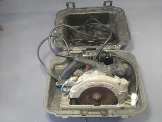 FLEX Circular Diamond Blade Granite  Saw with GFCI Breaker in Porter Cable Case