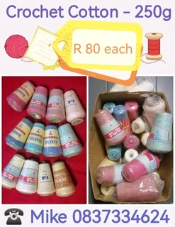 Wool, crochet and industrial