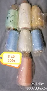 Wool, crochet and industrial