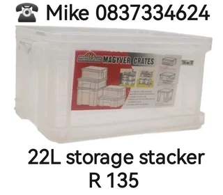 Storage container, small to large
