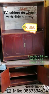 Tv cabinet small and large