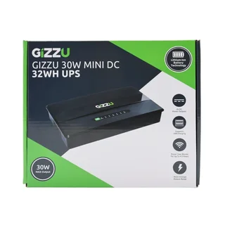 Gizzu 30W Mini DC 32Wh UPS