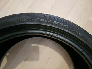 Used Pirelli Tyre 225/40 R18