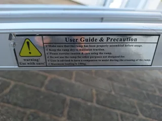 Wheelchair ramp (Aluminum)