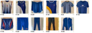 Western Province Athletics Second-hand sportswear