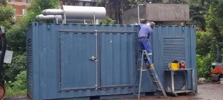 600kva Detroit Containerised Diesel Generator