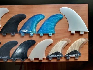 Surfboard Fins Spares Single/Sides BUY Scarfini/Gas/FCS1 M/L