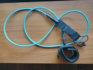 Surfboard Leash 6ft5 6.5mm for 5ft-6ft5 boards