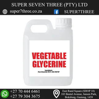 Vegetable Glycerin Cosmetic (Liquid) - 6kg pack size