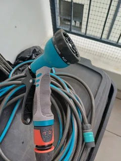 Garden Hose with Trigger Nozzle