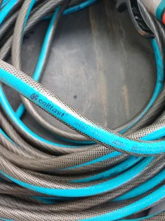 Garden Hose with Trigger Nozzle
