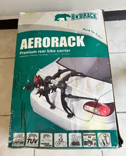 Rear bike carrier rack