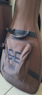 PRS SE black sub burst with gigbag