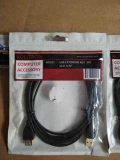 Kolitron USB 2.0 Extension Cable 3m M-F