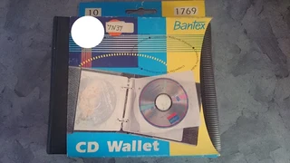 10 CD\DVD Wallet - Bantex