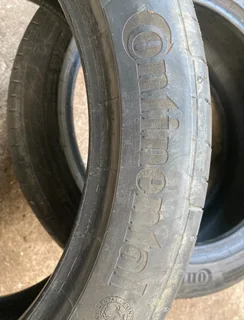 Bargain: 215 45 17 continental tyres x2