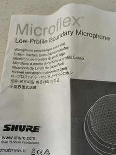 Shure microphone