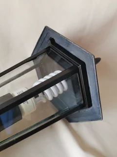 outside pillar mount light fitting