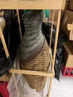 Rattan Weave Vase ( still brand new )