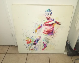 Big Ronaldo Painting For Sale